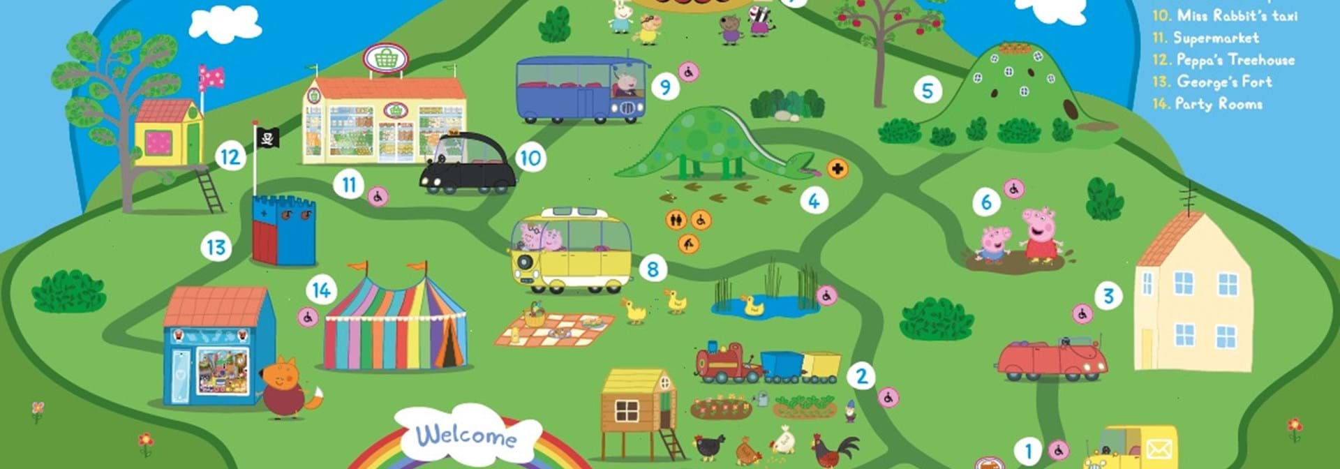 Peppa Pig Theme Park  Guide to Attractions, Shows & Tickets
