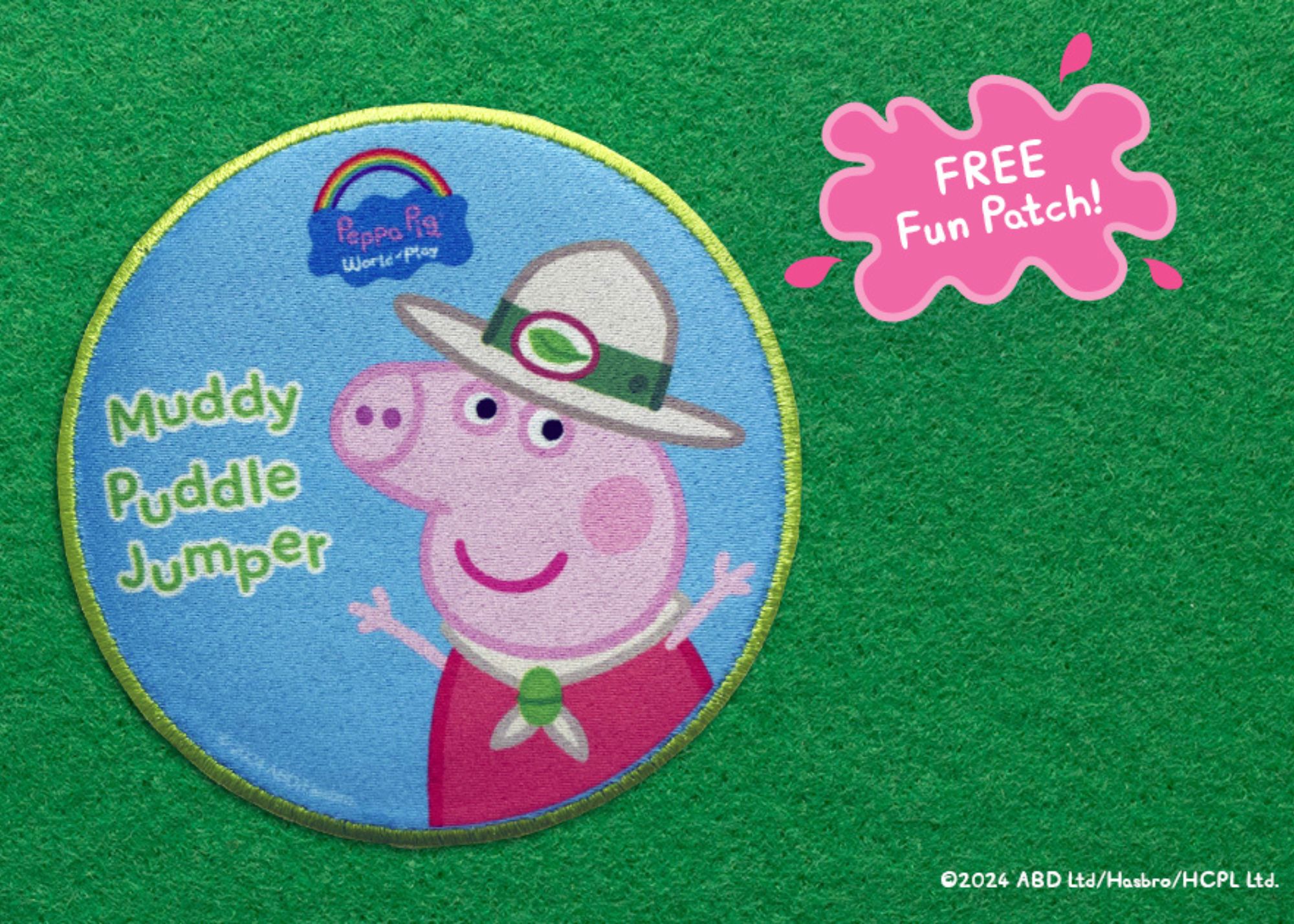 PEPPA Scout Patch